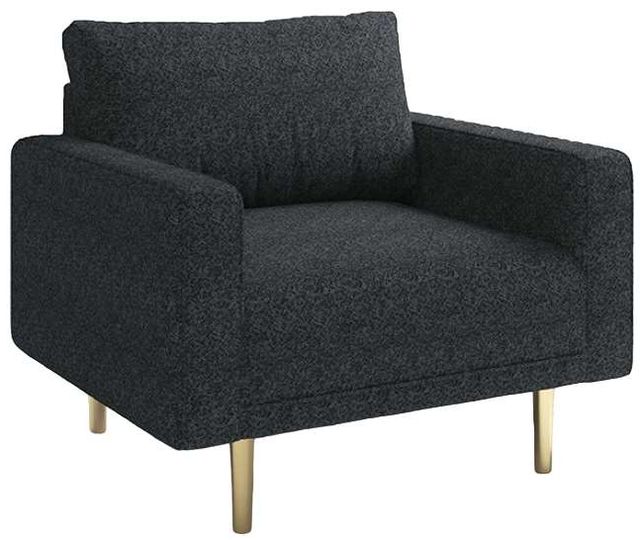 Furniture of America® Elverum Black Chair-0