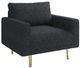 Furniture of America® Elverum Black Chair-0