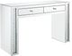 ACME Furniture Nysa Mirrored Vanity Desk with Two Drawers-0