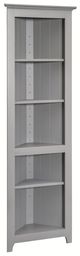 Archbold Furniture Customizable Pine Open Corner Cabinet-0