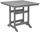Signature Design by Ashley® Sanctuary Beach Dark Gray Plastic Outdoor Counter Table-0