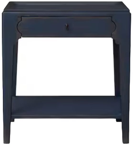 Bassett® Furniture Mayfair Adriatic Blue Bedside Table -1