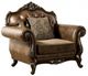 Furniture of America® Ensenada Brown/Dark Cherry Chair-0