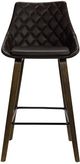 Armen Living Dani Brown 26" Bar Stool-1