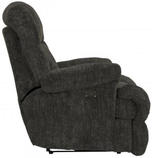 Catnapper® Cirrus Charcoal Chaise Rocker Recliner-3