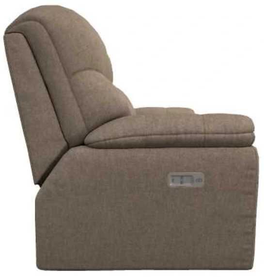 La-Z-Boy® Morrison Saddle Power Reclining Loveseat with Headrest and Lumbar-3