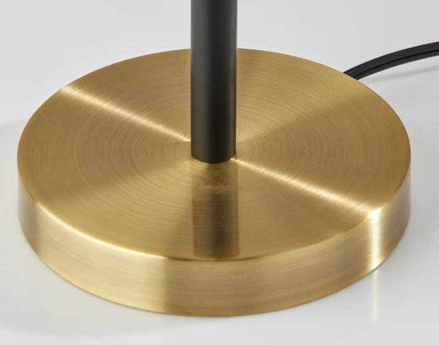 Adesso® Daniel Antique Brass/Black Table Lamp-1