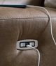 Signature Design by Ashley® Time-Piece Earth Power Recliner with Adjustable Headrest-4