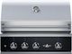Delta Heat 3-Burner Black/Stainless Steel Built-In Liquid Propane Grill-0