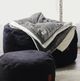 CordaRoy's® XL Gray Terry Corduroy Throw Blanket-2