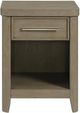 Riverside Furniture Pasadena Casual Taupe 1-Drawer Nightstand-2
