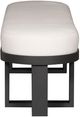Vanguard® Furniture Customizable Colleen Fabric Outdoor Bench-2