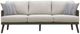 New Classic® Home Furnishings Genova Brown/Gray Aluminum/Fabric Outdoor Patio Sofa-2