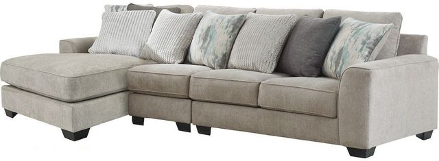 Benchcraft® Ardsley 2-Piece Pewter Sectional Set-1