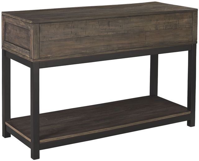 Signature Design by Ashley® Johurst Grayish Brown Sofa Table-1