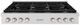 ZLINE Paramount 48" Satin Stainless Steel Gas Cooktop-0
