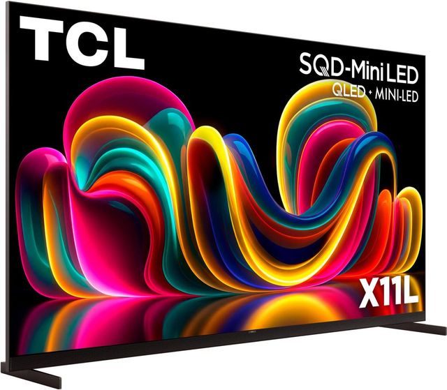 TCL X11L 98" Black HDR SQD-Mini LED 4K UHD Smart TV-1