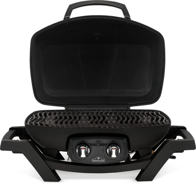 Napoleon TravelQ™ PRO 2-Burner Black Tabletop Natural Gas Grill-3