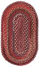Capel Rugs Plymouth Country Red 4' x 6' Oval Rug-0