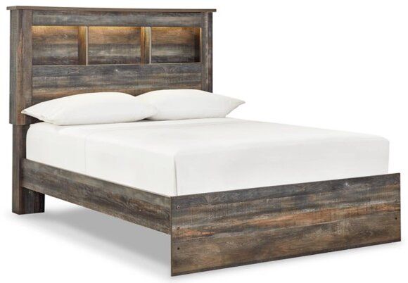 Signature Design by Ashley® Drystan 5-Piece Multi Full Bookcase Bed Set-1