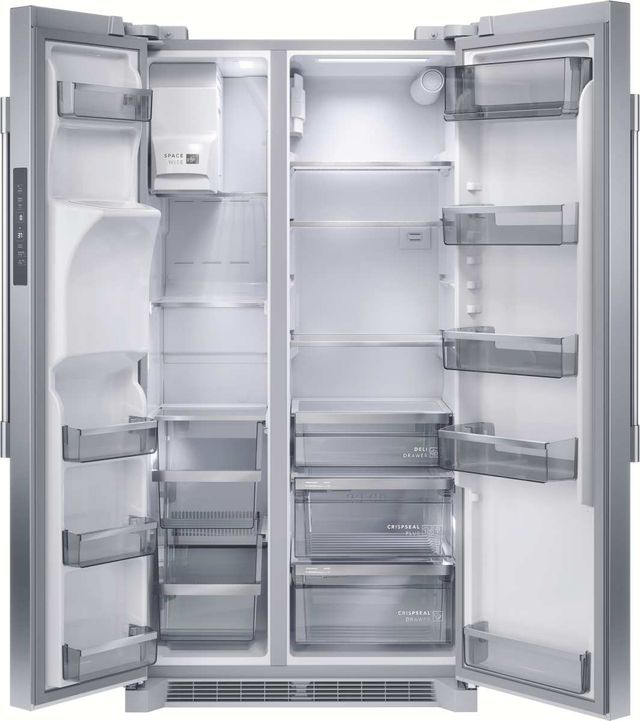 Frigidaire Professional® 36" 22.3 Cu. Ft. Stainless Steel Counter Depth Side-by-Side Refrigerator-1