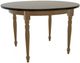 Mavin Customizable 42" x 48" Oval Extendable Dining Table with 12" Leaf-0