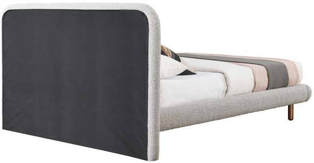 ACME Furniture Cleo Gray Boucle Queen Panel Bed-3