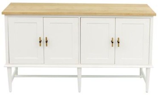 YHD Chateau Classique White Cabinet-2
