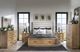 Legacy Classic Torrance Aged Driftwood California King Channeled Upholstered Panel Storage Bed-1