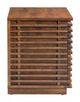 Zuo® Modern Linea Walnut End Table-2