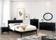 Furniture of America® Lennart II Black Califorina King Panel Bed-2
