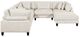 Homelegance® Robstown 6-Piece Beige Modular Sectional with Ottoman-2