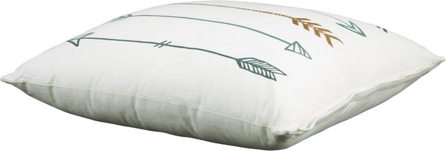 Signature Design by Ashley® Gyldan Gold/Teal/White Pillow-3