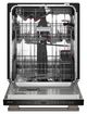 KitchenAid® 24" Black Ore 360° Max Jets™ Third Rack Top Control Built-In Dishwasher with ProDry™ System-3