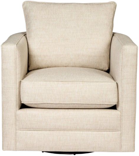 Craftmaster® Customizable CM Modern 32" Swivel Glider Chair-4