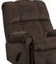 American Wholesale Furniture Galen Chocolate Manual Recliner-1