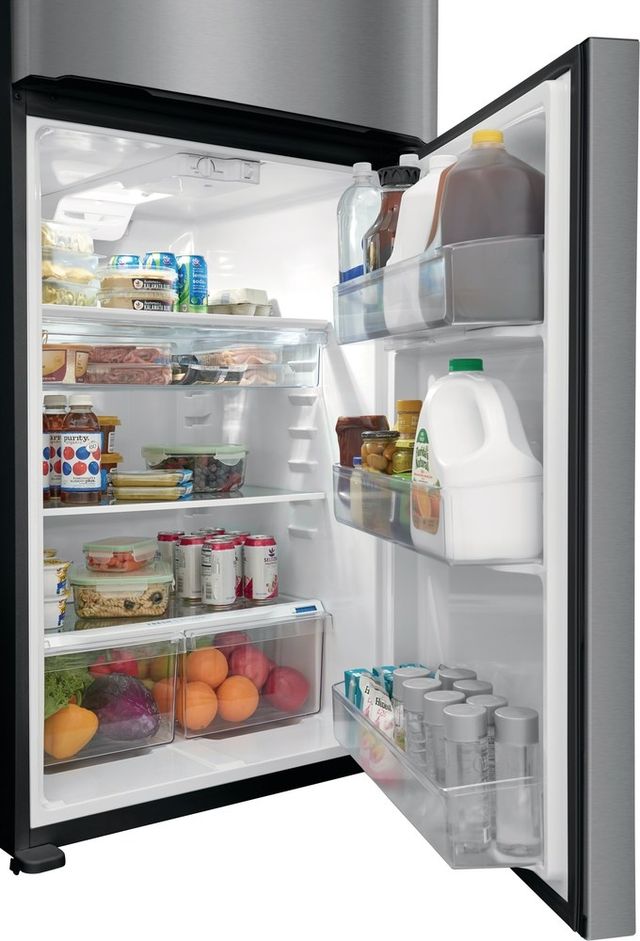 Frigidaire® 20.0 Cu. Ft. Stainless Steel Top Freezer Refrigerator-3