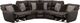 Catnapper® Royster 3-Piece Sable Curved Power Reclining Sectional-1