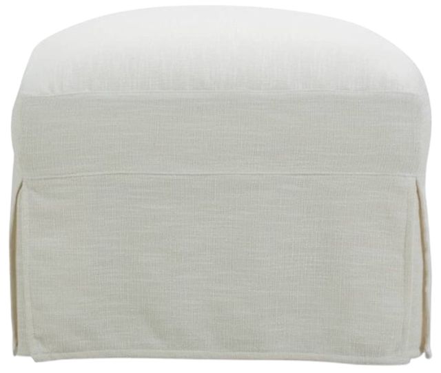 Rowe® Customizable Madeline Slipcovered Ottoman-2