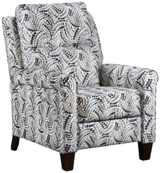 Southern Motion™ Customizable Pep Talk Two-Way Hi-Leg Manual Recliner-0