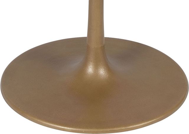 Zuo® Modern Taj Black Dining Table with Gold Base-3