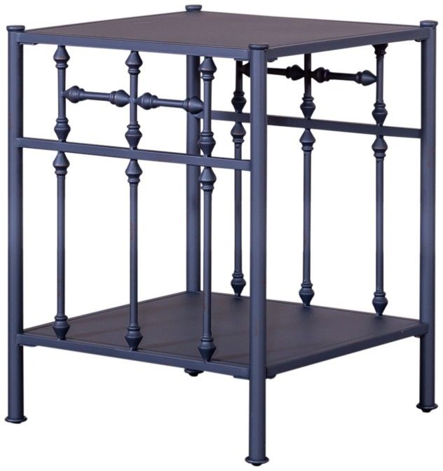 Liberty Furniture Vintage Navy Open Nightstand-0