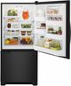 Whirlpool® Gold® 18.7 Cu. Ft. Bottom Freezer Refrigerator-Black-2