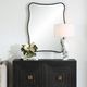 Uttermost® Pavia Satin Black Vanity Mirror-1