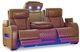 Ashley® Boyington Caramel Power Reclining Sofa-1