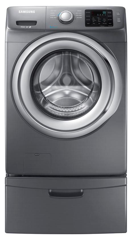Samsung 4.2 Cu. Ft. Stainless Platinum Front Load Washer-2