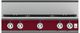 Hestan 36" Custom Color 5-Burner Gas Rangetop with Griddle-3