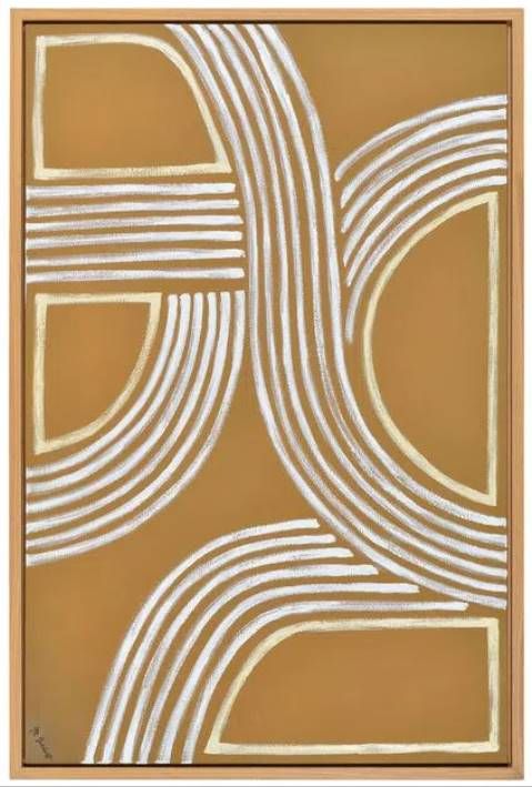 Renwil® Milestone White Oak Wall Painting-2