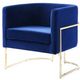 Mazin Furniture Betto Navy Accent Chair-1