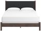 Signature Design by Ashley® Pamytta Brown King Upholstered Panel Bed-2